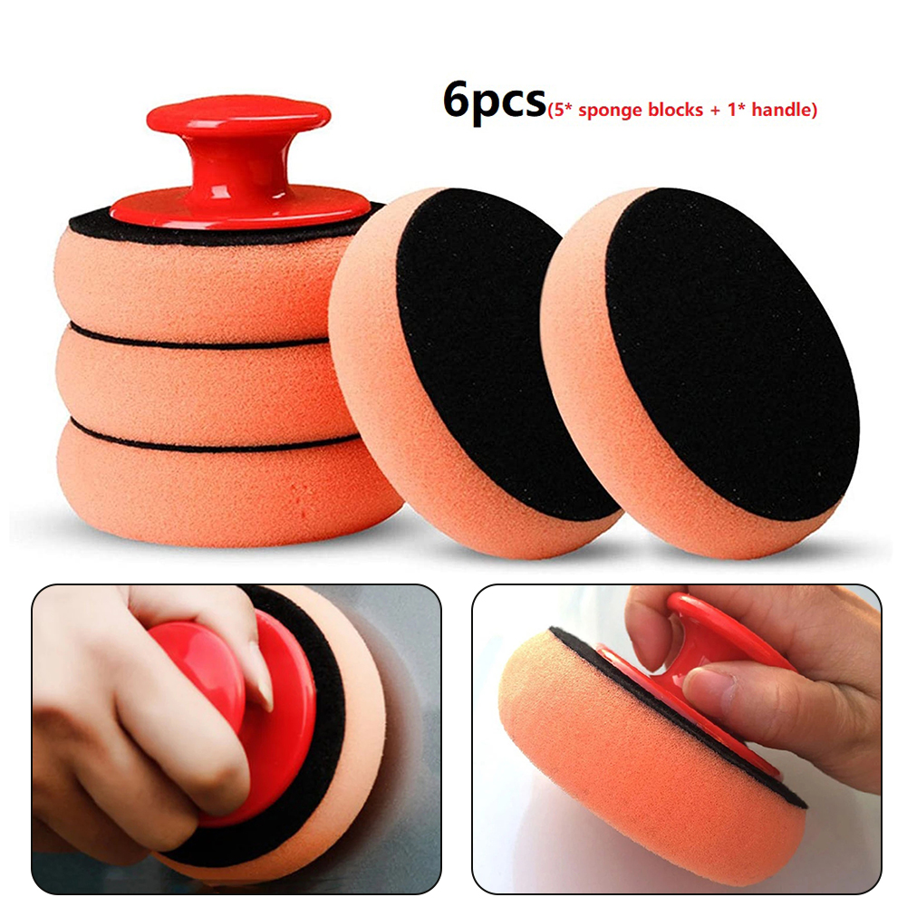 Wax Applicator Pad - Car Wax Wash Polish Pad Waxing