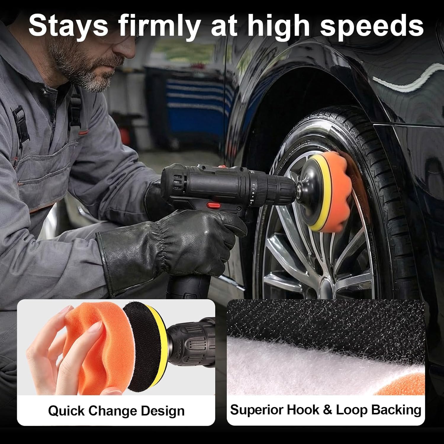 38 Pcs 3 Inch Car Polishing Pa - Polish Pad Set Buffer review and price