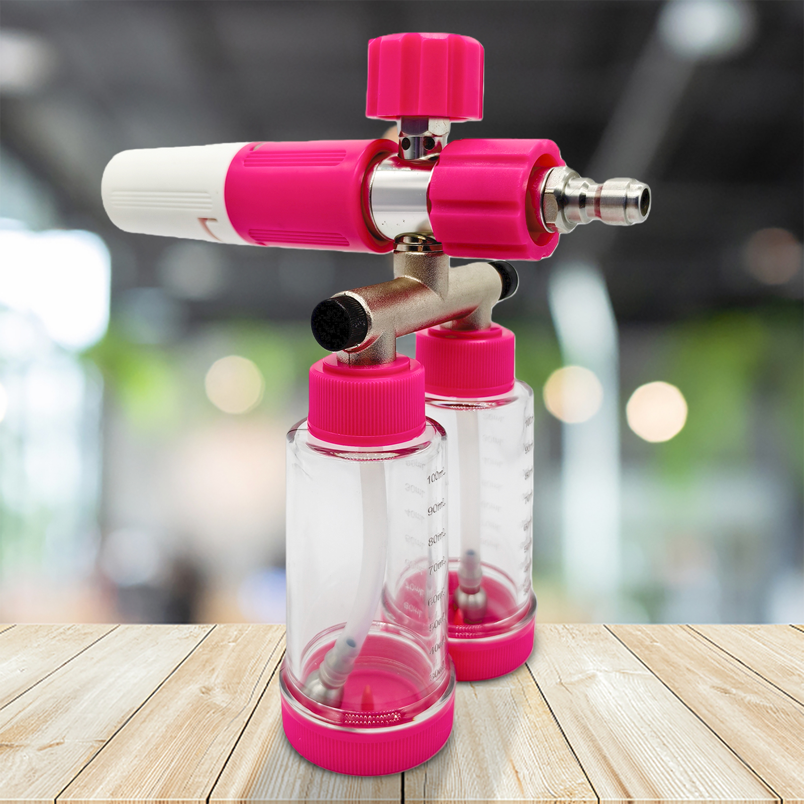 100ML Dual-Kettle Portable Aut - Foam Cannon Car Wash review and price