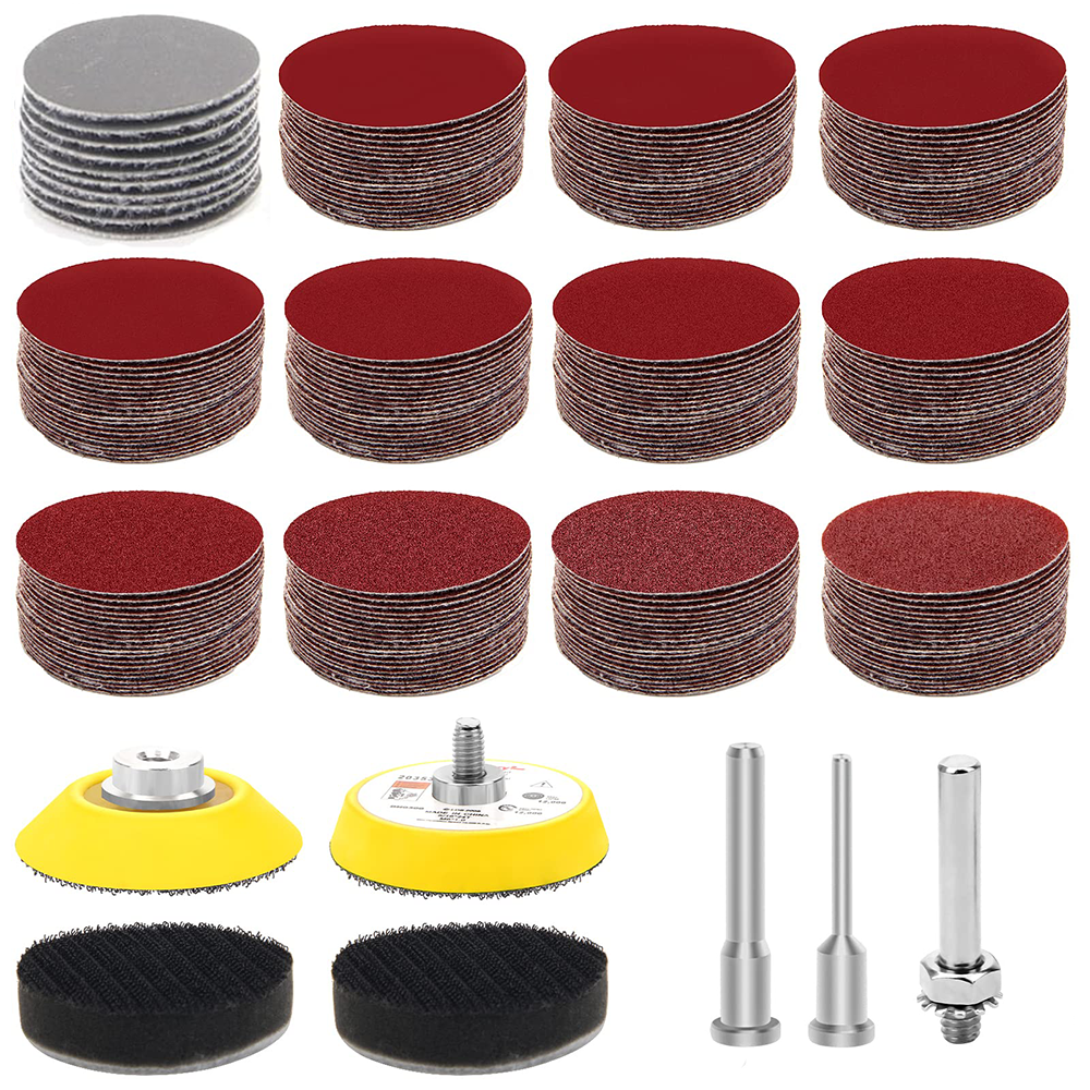 2 Inch Red Sandpaper Set 247 P - Polish Pad Set Buffer review and price
