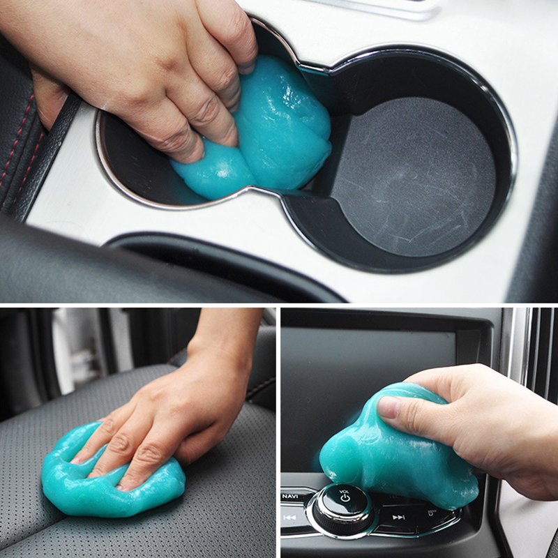 New Car Cleaning Gel Magic Mud - Dirt Brush Interior review and price