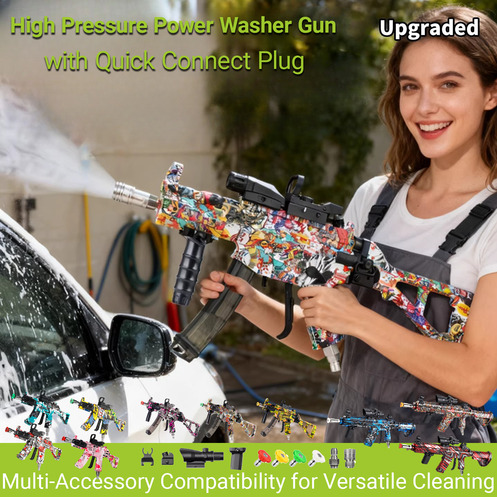 High Pressure Power Washer Gun - Pressure Washer Foam Gun review and price