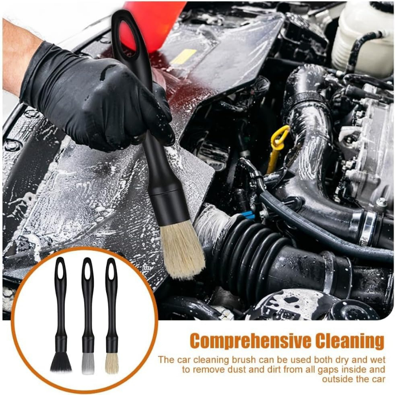 5pcs Automotive Detail Brush K - Interior Detailing Kit review and price