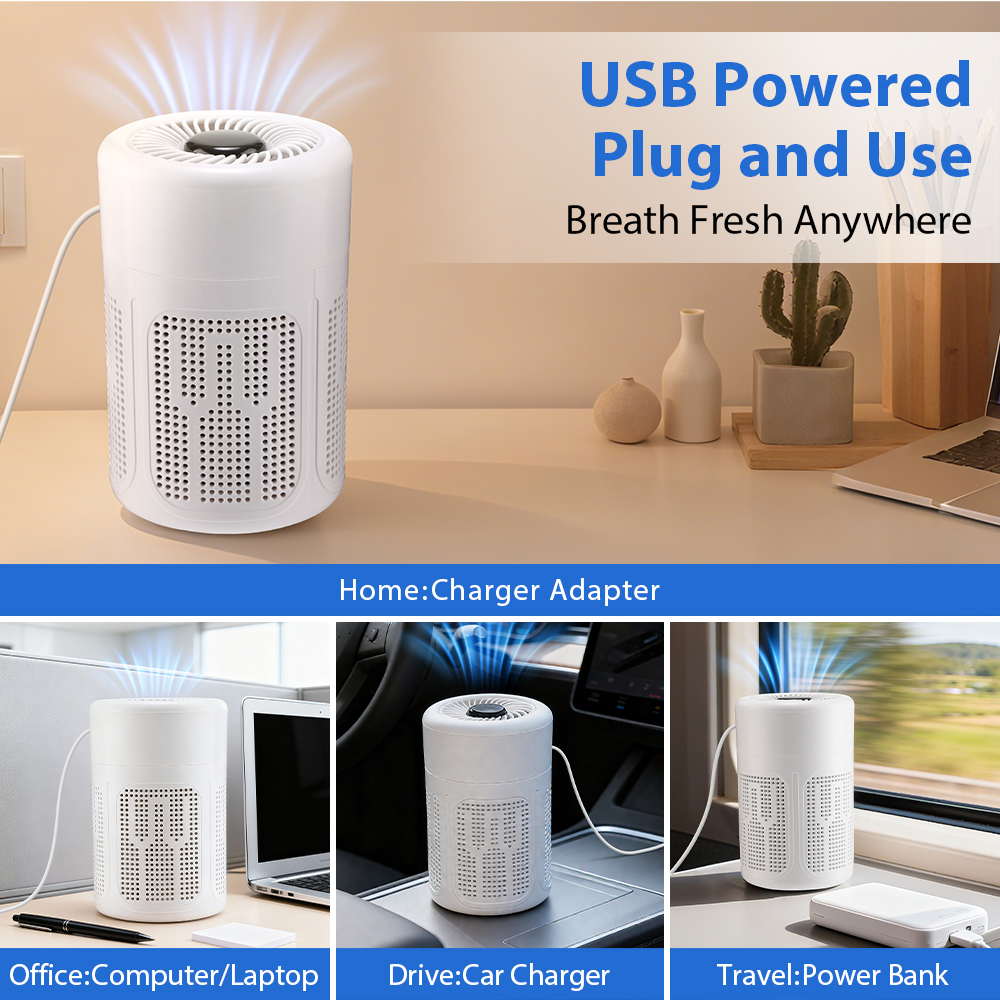 Portable Car Air Purifier Offi - Odor Eliminator Car review and price