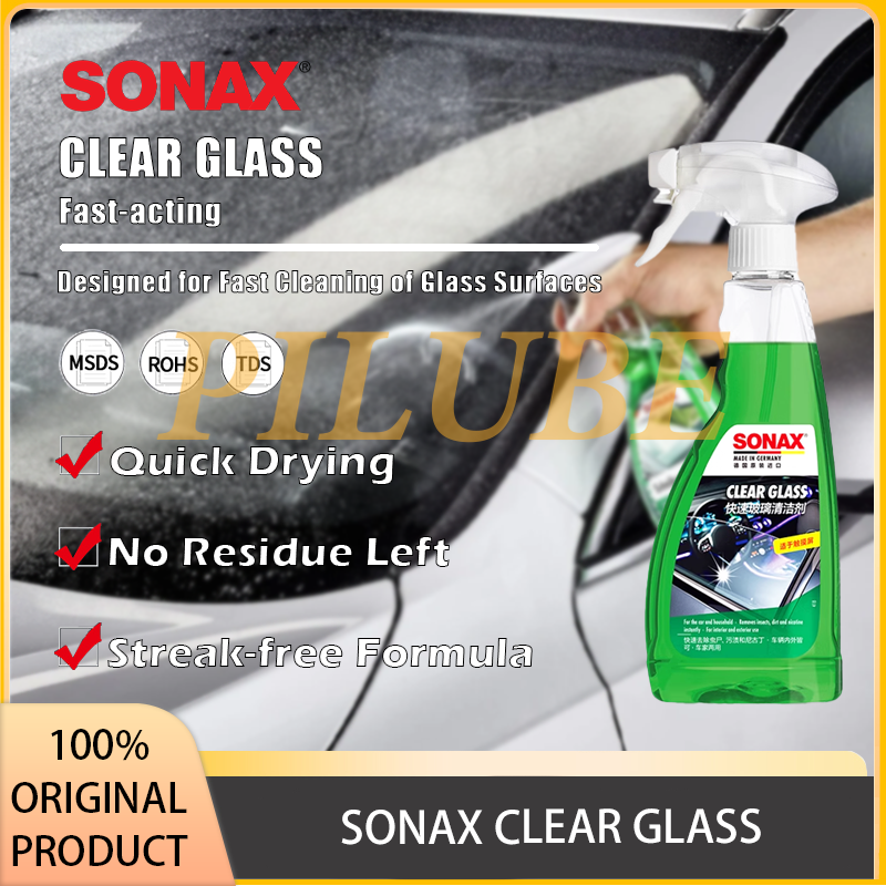 SONAX CLEAR GLASS Fast Glass C - Glass Cleaner Streak review and price