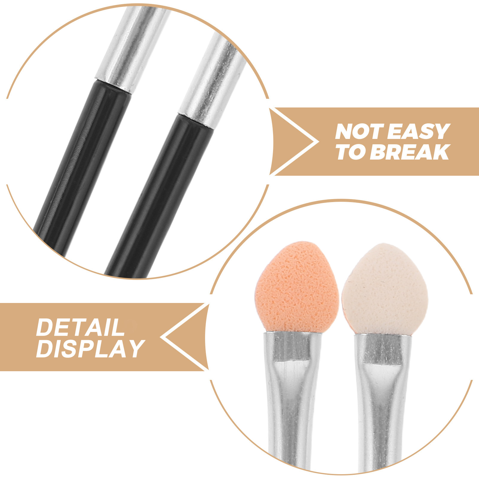 100Pcs Mini Sponge Brush Set F - Detailing Brush Set review and price