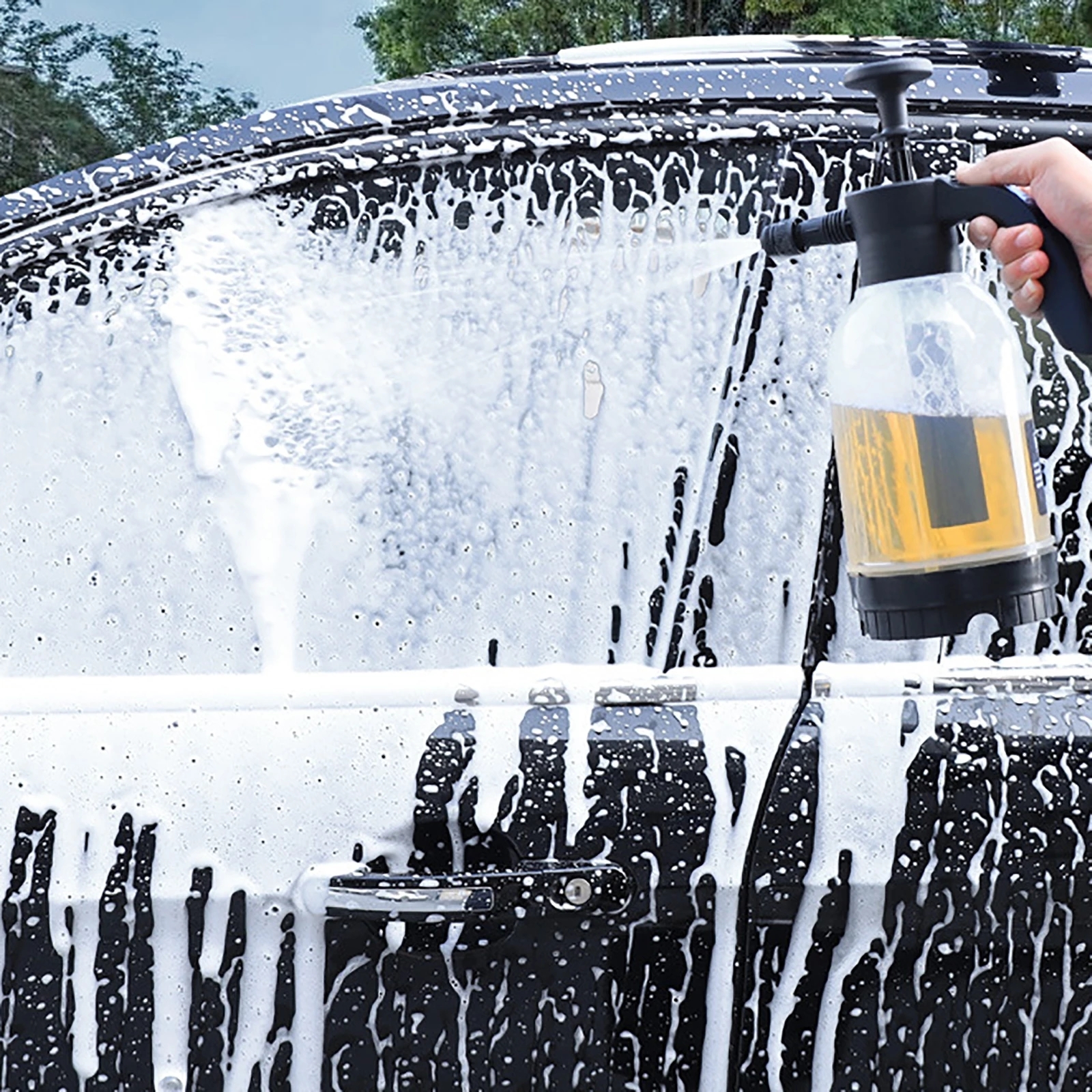 2L Hand Pump Foam Sprayer Hand - Foam Cannon Car Wash review and price