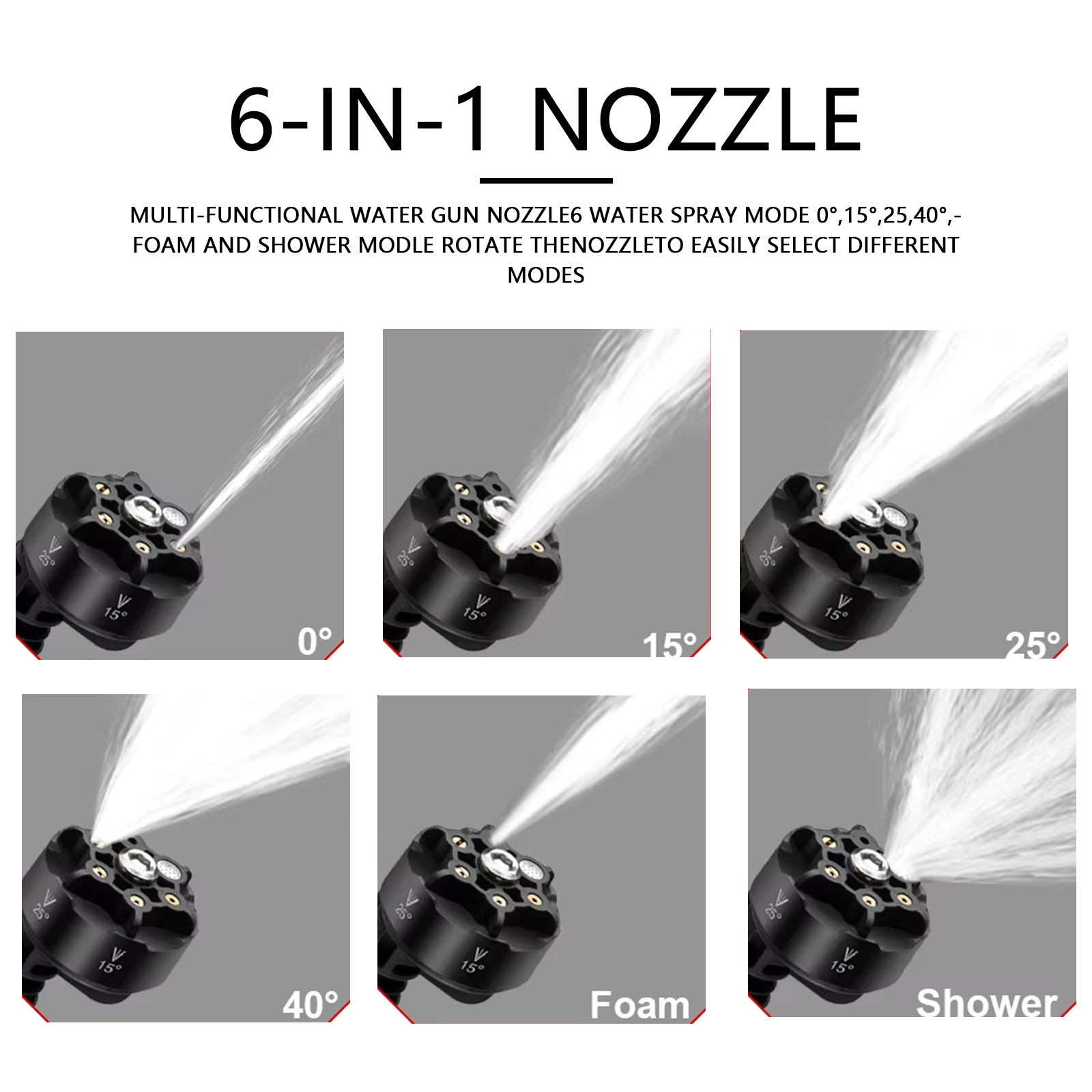 【2026 New】3500W 6-in-1 Nozzle  - Car Shampoo Ph review and price