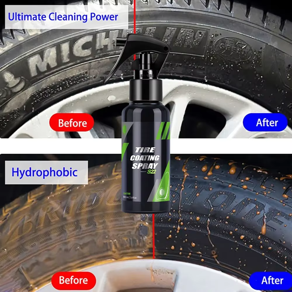 S22 Black Car Tire Blackening  - Car Wax Ceramic Coating review and price