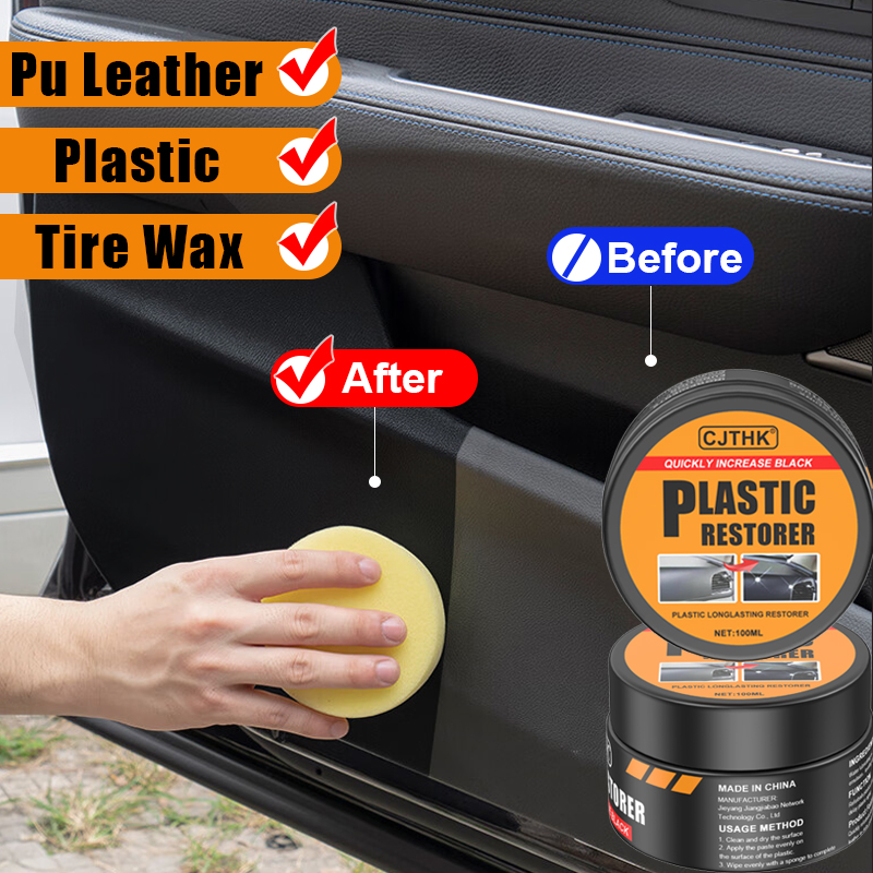 Car Plastic Restorer Back To B - Leather Cleaner Interior review and price