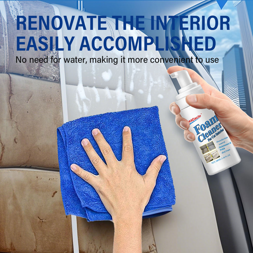 Multi-Purpose Foam Cleaner Car - Seat Cleaner Fabric review and price