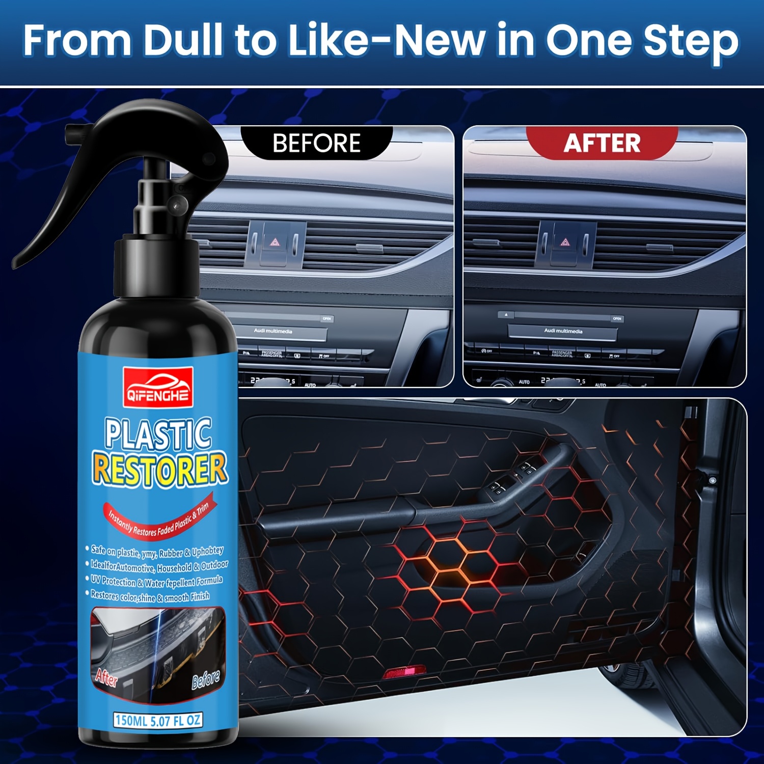 Black Trim And Plastic Restore - Trim Restorer Plastic review and price